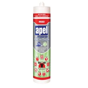 Apel High Tack Yapıştırıcı Montaj Kit Korniş Yapıştırıcı 290 ml