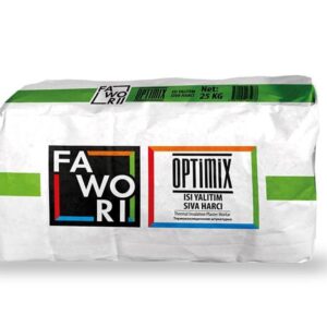 Fawori Optimix Isı Yalıtım Sıva Harcı 25 Kg 60 Torba