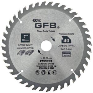 Gfb Elmas Uçlu Sunta Ahşap Kesme Daire Testere 210 mm