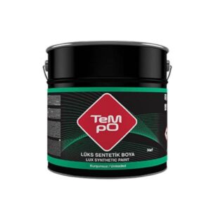 Tempo Lüx Sentetik Yağlı Boya 0,75 Kg Siyah