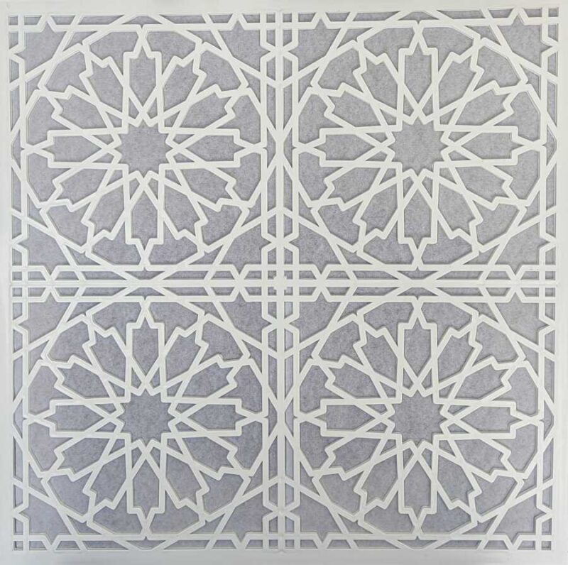 Asma Tavan Pvc Panel Oval Daire 60x60 28 Adet