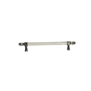 Çizgili Krom Beyaz Kulp 128 mm