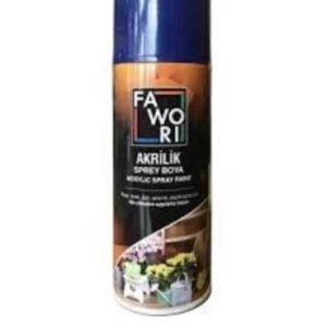 Fawori 400 Ml Akrilik Sprey Boya Boncuk Mavi