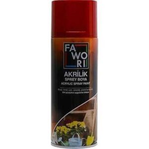Fawori 400 Ml Akrilik Sprey Boya Bordo
