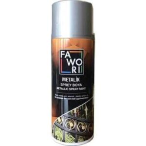 Fawori 400 Ml Akrilik Sprey Metalik Gümüş
