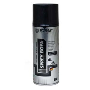 Format Sprey Boya Mat Siyah Ral 9005 400 ML