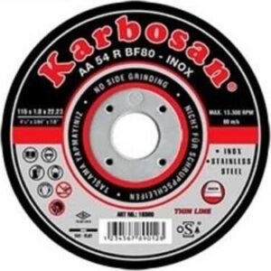 Karbosan Metal İnox Kesici Taş 115x1x2