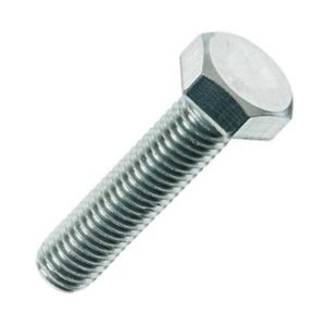M10*25 Galvanizli Metrik Çelik Civata 8.8 Dın 933