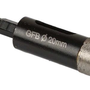 Mermer Granit Seramik Delme Panç Hex 20 mm