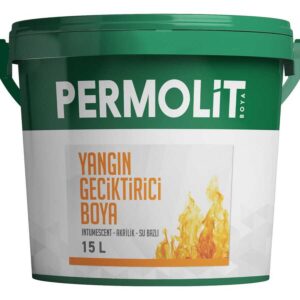 Permolit Su Bazlı Yangın Geciktirici Boya 15 LT
