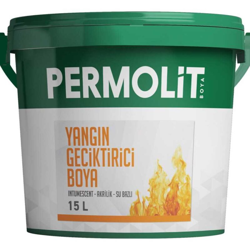 Permolit Su Bazlı Yangın Geciktirici Boya 15 LT