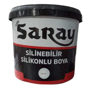 Saray Silikonlu Silikonlu Silinebilir İç Cephe Boyası 15 Lt