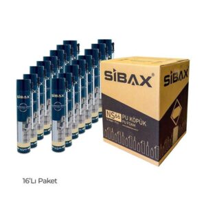Sibax Ns77 Tam Dolum Dolgu Köpüğü 840 Gr 1 Koli 16 Adet