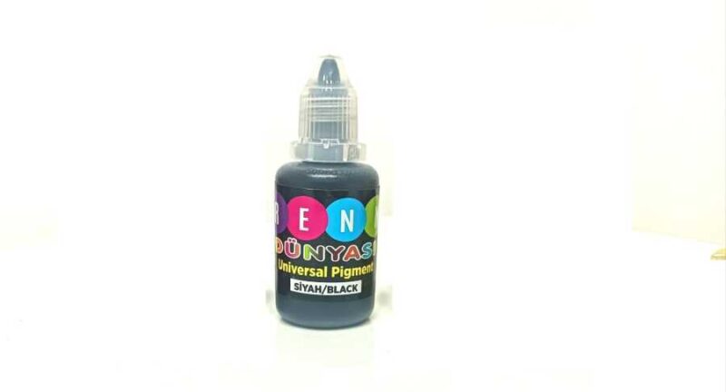 Üniversal Pigment Renklendirici Renk Tüpü Siyah 30 ml
