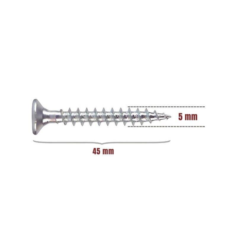 5x45 Sunta Vidası 200 Adet - Görsel 2