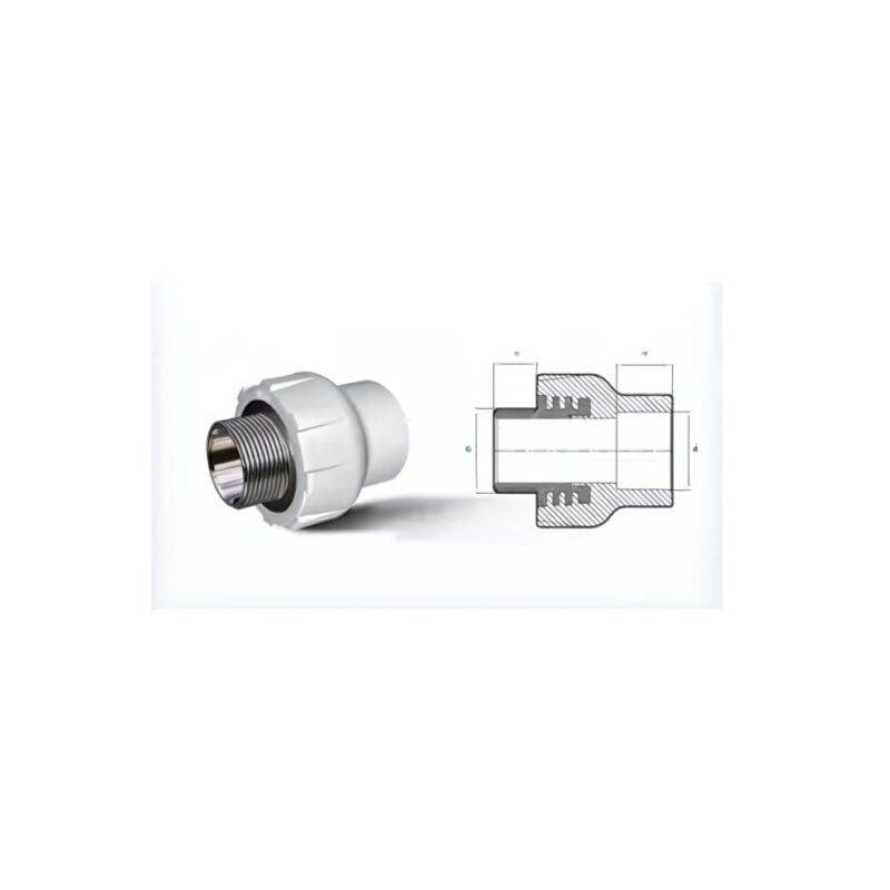 25 mm 25x1/2 Pprc Dış Dişli Rekor - Görsel 2