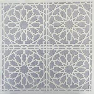 Asma Tavan Dekoratif Pvc Panel Selçuk Beyaz 60x60 20 Adet