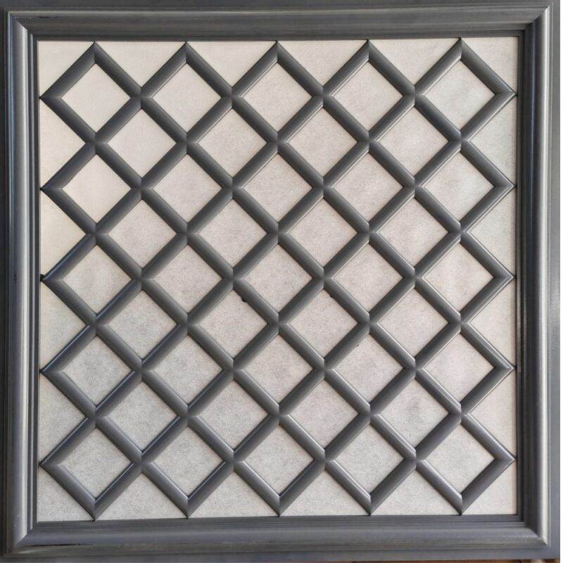 Asma Tavan Dekoratif Pvc Panel Sakarya Andezit 60x60 20 Adet