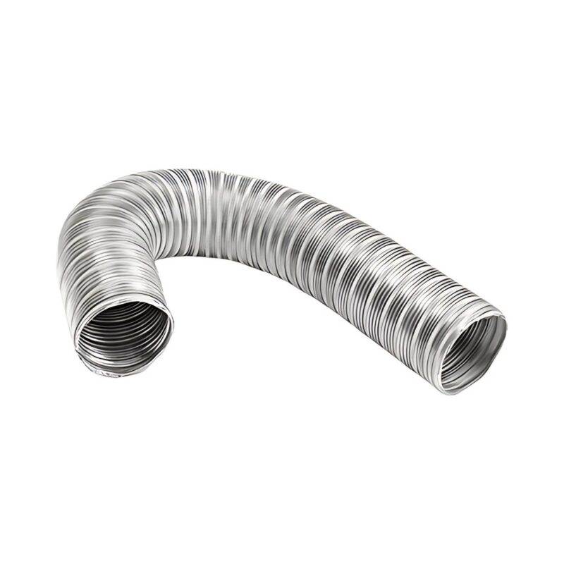 Alüminyum Telli Aspiratör Davlumbaz Borusu 127 mm  3 Metre