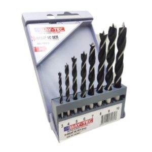 Bay-Tec MU1803 Ahşap Matkap Uç Seti Takımı 8 Parça