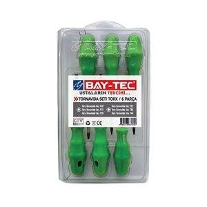 Baytec MK4508-12 Torx Tornavida Seti 6 Parça