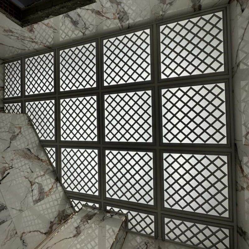 Asma Tavan Dekoratif Pvc Panel Sakarya Antik 60x60 20 Adet - Görsel 2