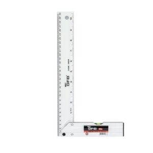 Alüminyum Gönye Su Terazili 250 mm / 25 Cm