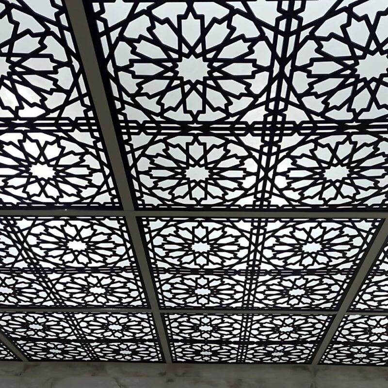 Asma Tavan Dekoratif Pvc Panel Selçuk Beyaz 60x60 20 Adet - Görsel 2